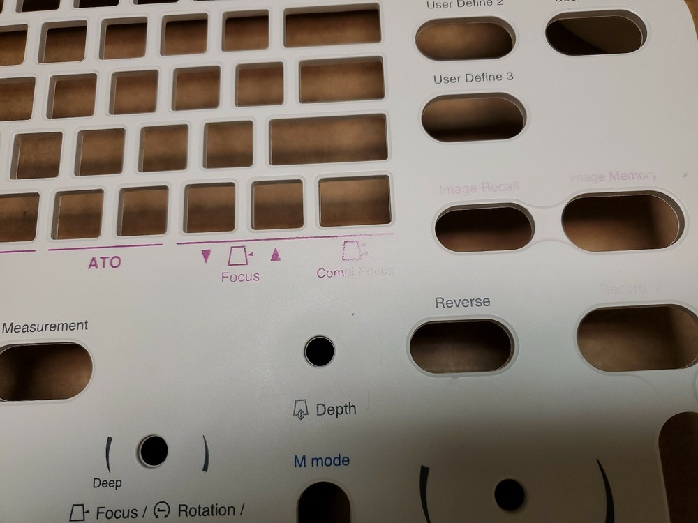 GE LOGIQ 200 PRO KEYBOARD PLASTIC