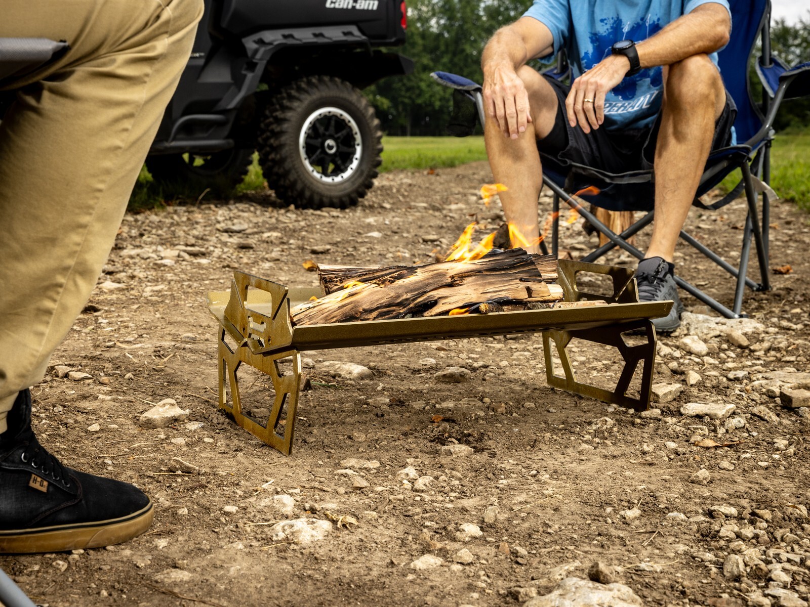 SuperATV Collapsible Fire Pit and Grill