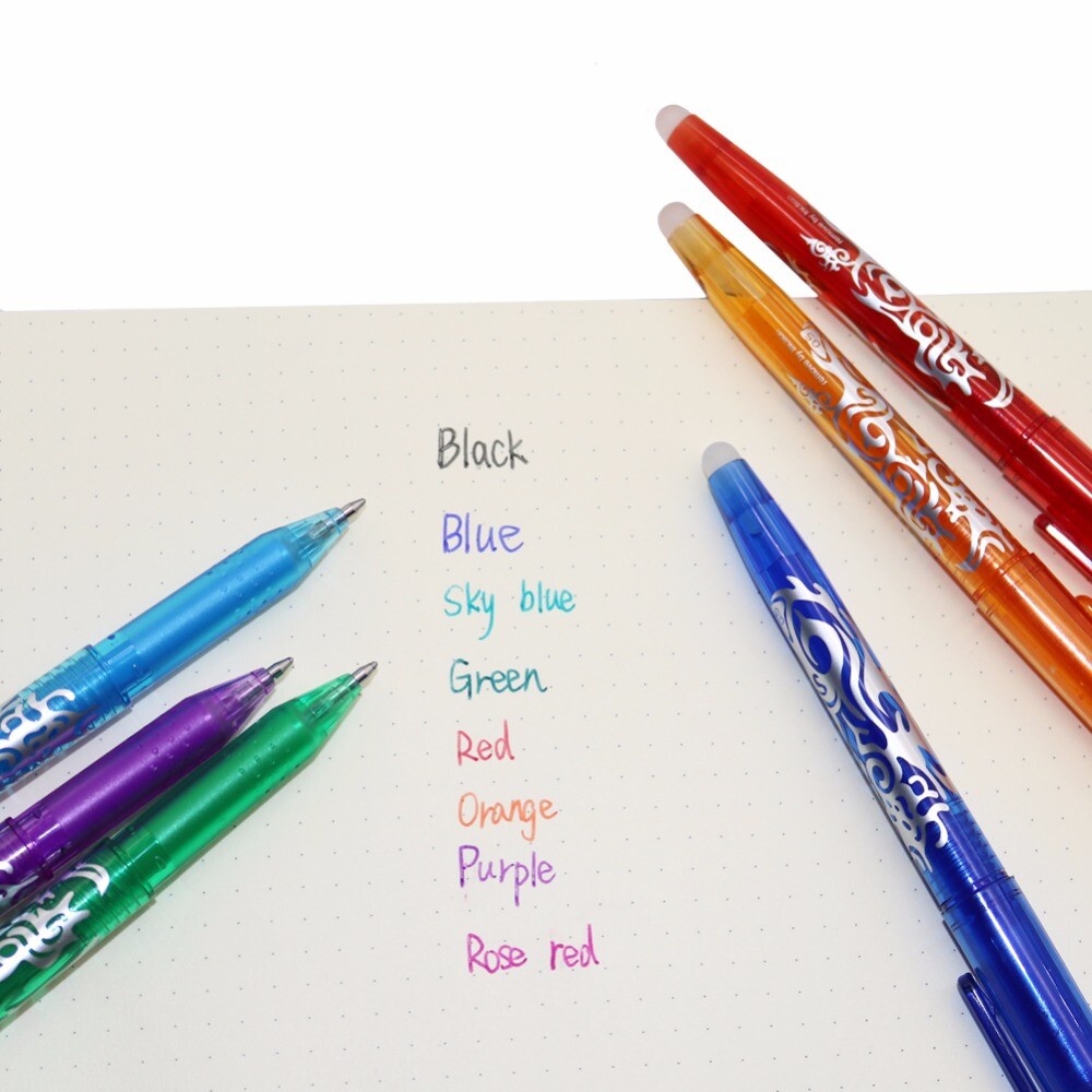 Erasable Gel Pens - 8 Color