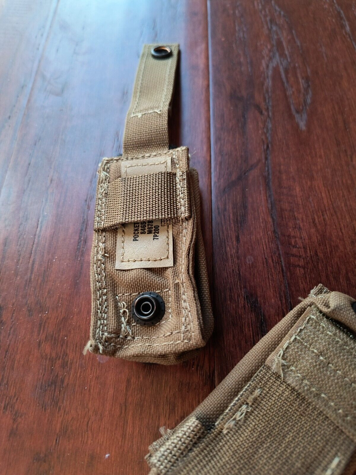 Pouch USMC for 9MM .45 Cal Pistol Mag Clip Ammo FSBE Multi-Tool Coyote Military