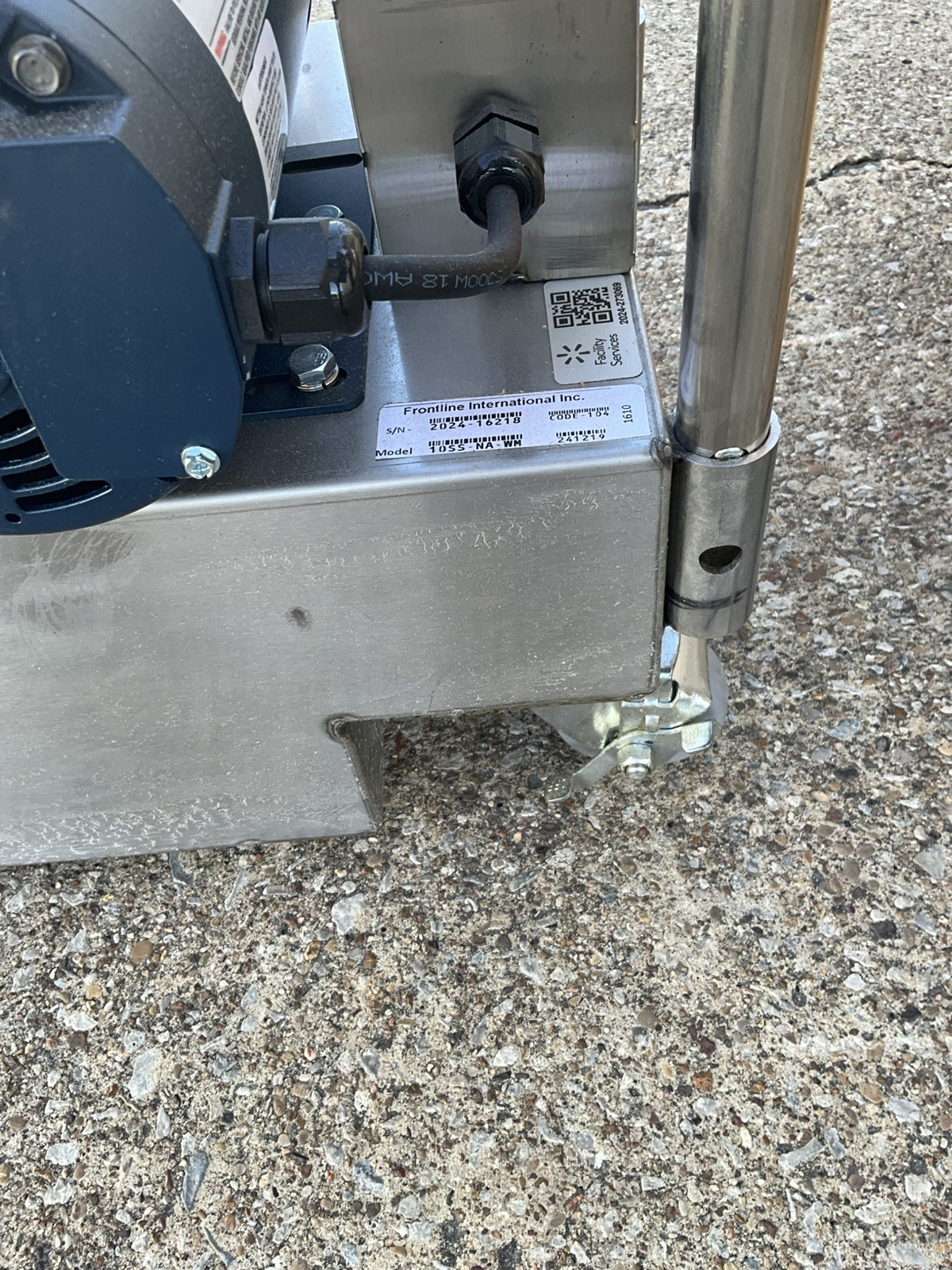 2024 Frontline International 10SS Grease Caddy filter Heated Grease Oil Filter E