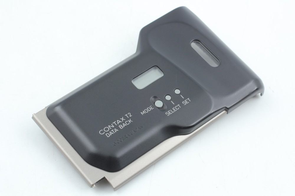 [ MINT ] Contax T2 Data Back Cover Panel Silver for T2 T2D D from JAPAN