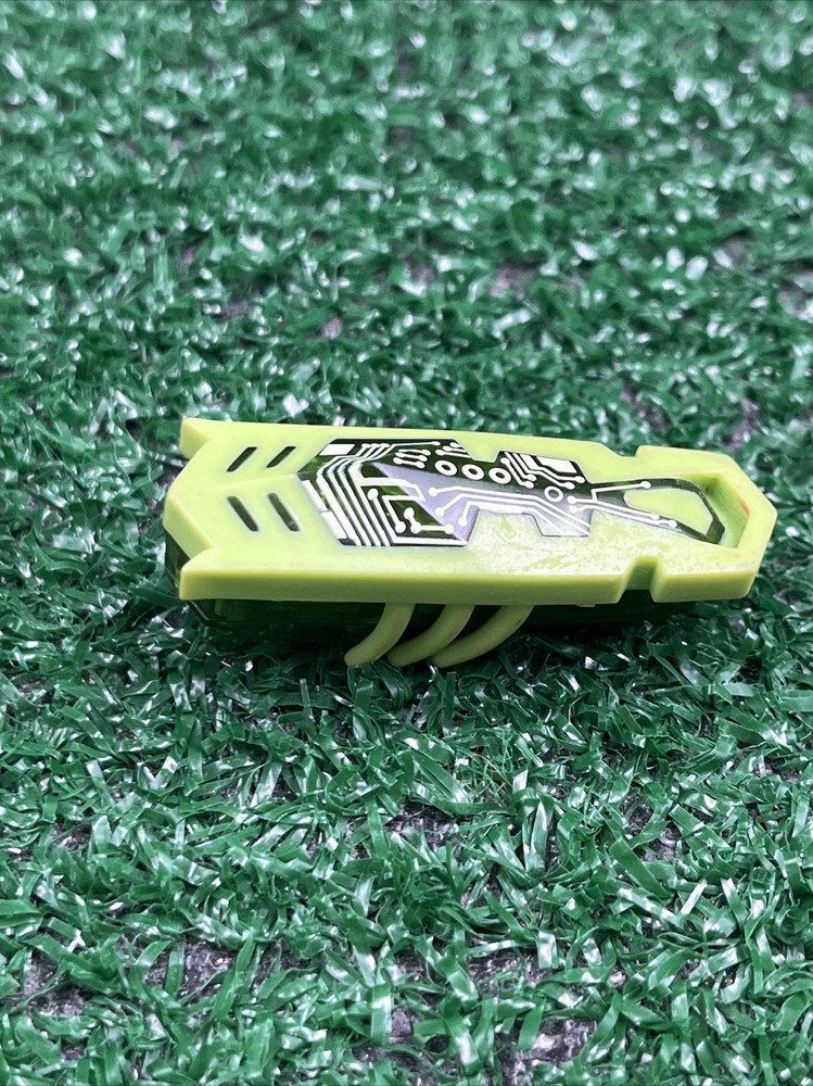 Green Micro Nano Robot Toy Bug Battery Powered Hexbug Learning Pet Cat Tested
