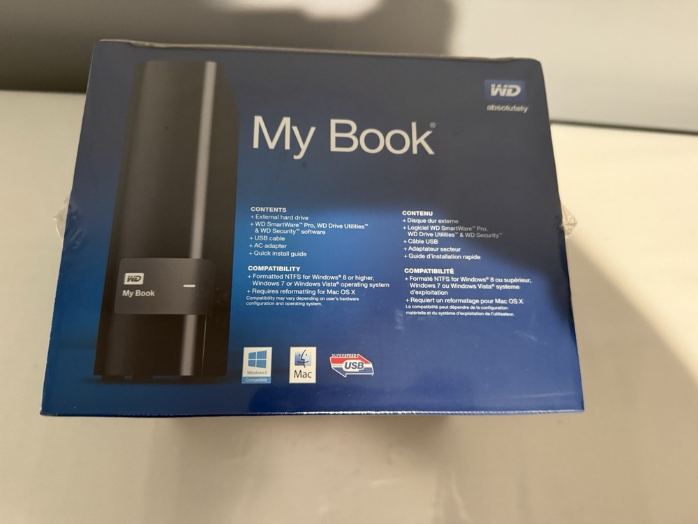My Book 3TB Premium Storage New