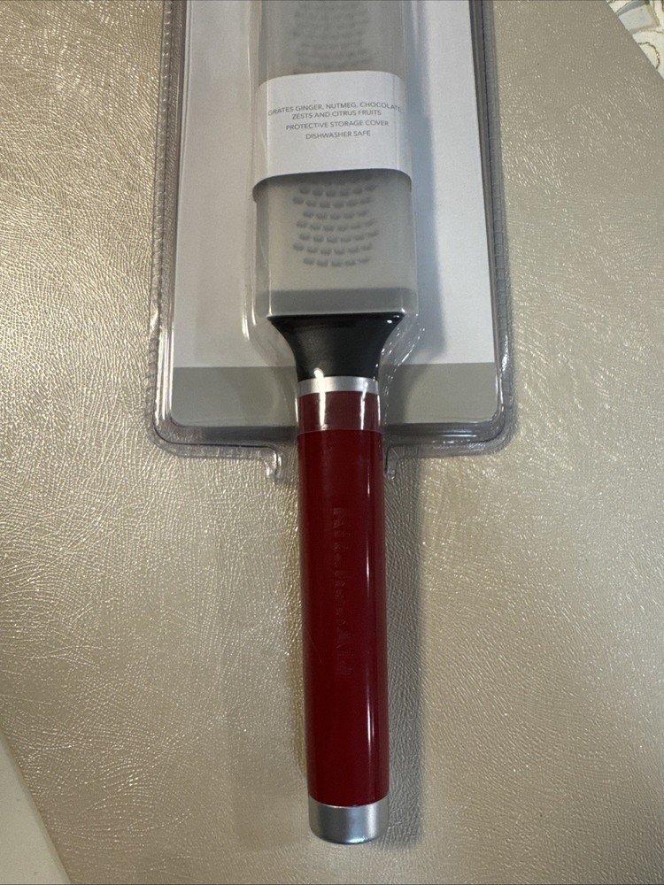 KitchenAid Fine Zester Grater Red