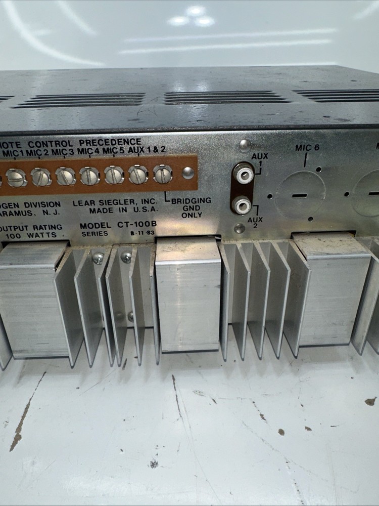 Bogen Communications CT-100B Communication Amplifier