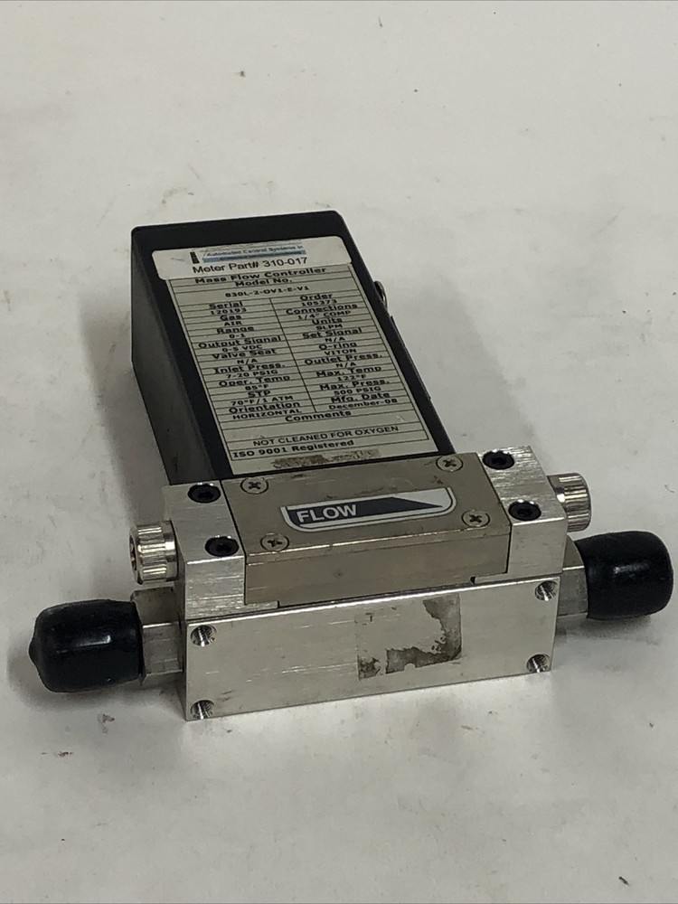 Sierra 830L-2-OV1-E-V1 Mass Flow Controller Meter 0-5VDC Output