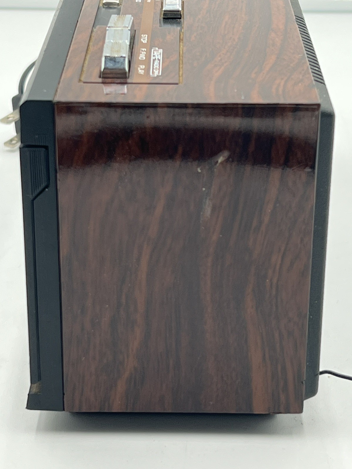 VTG SoundDesign AM FM Radio Cassette Player Alarm Clock 3838WAL Works