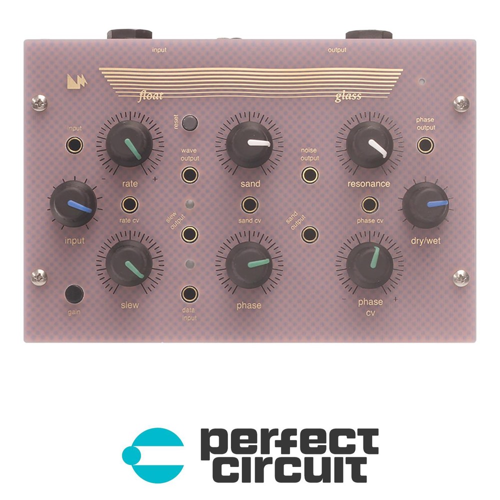 Lorre-Mill Float Glass 8-Stage Phaser Processor EFFECTS NEW PERFECT CIRCUIT