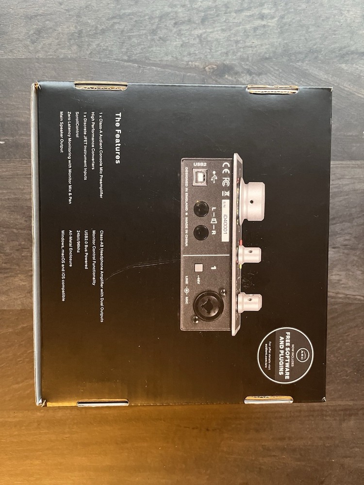 Audient ID4 2in / 2out Audio Interface - IN ORIGINAL BOX