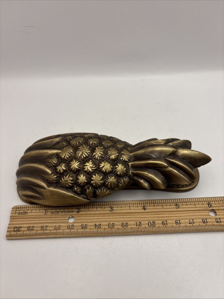 Vintage Solid Brass Pineapple Door Knocker