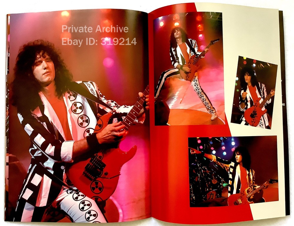 KISS Japan 1988 Crazy Nights Non-Makeup Tour Program Book Eric Carr - Ships USA