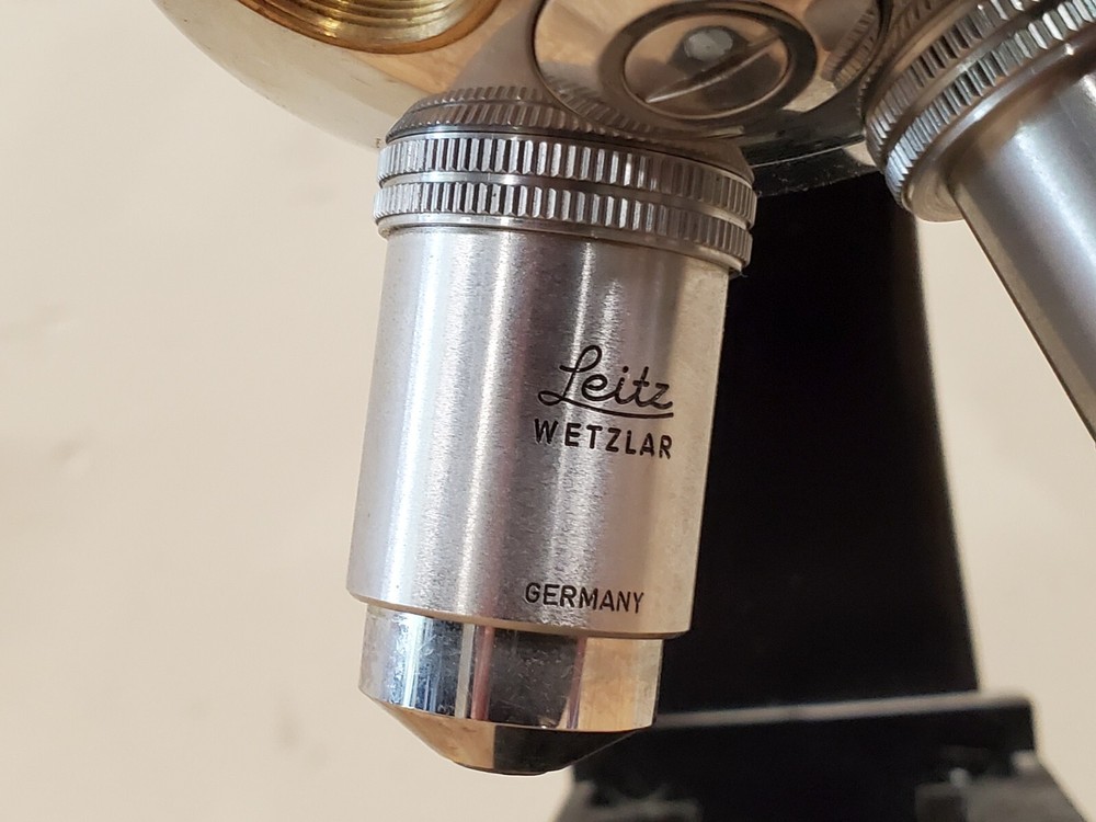 Ernst Leitz Wetzlar Microscope Germany