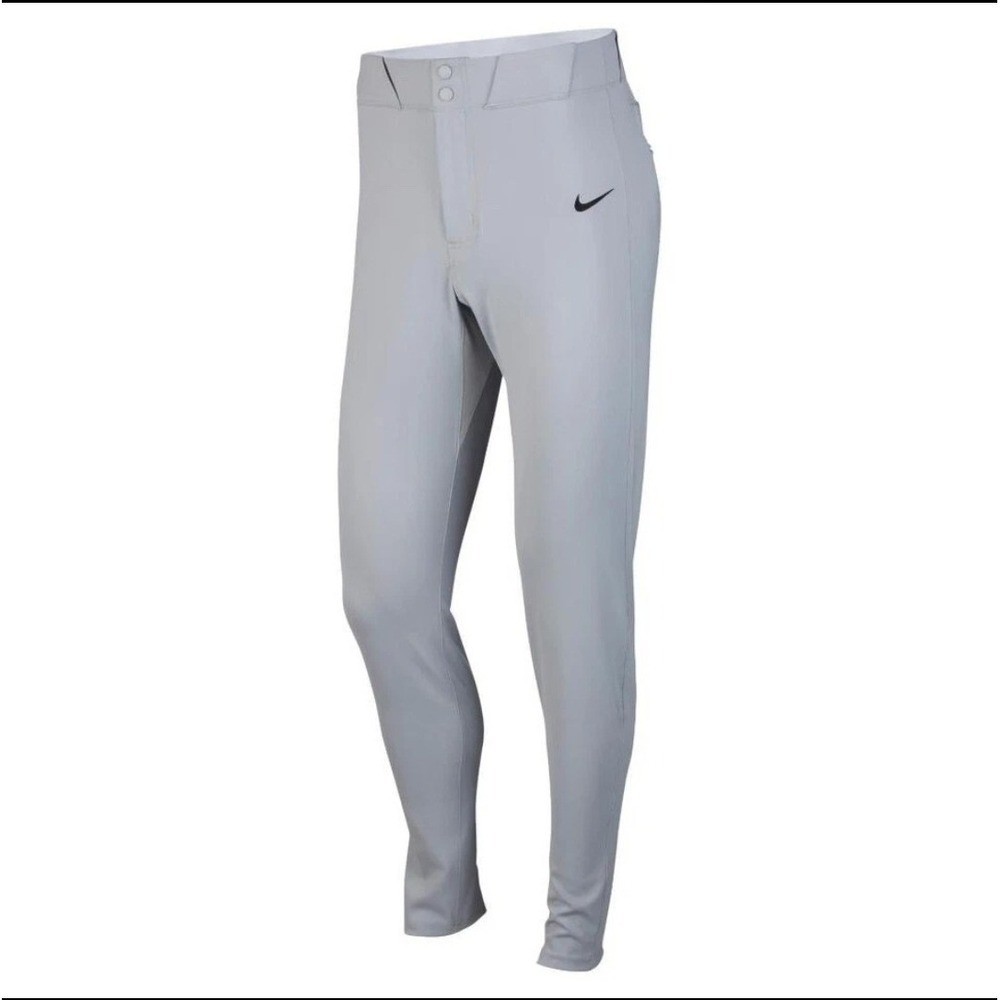 Nike Vapor Premier Dri-Fit ADV Baseball Pants Men's Size XL Wolf Grey FZ1377-012