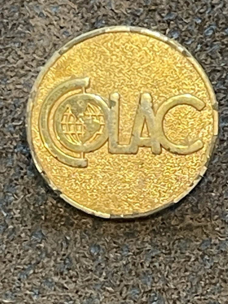logo for COLAC Pin