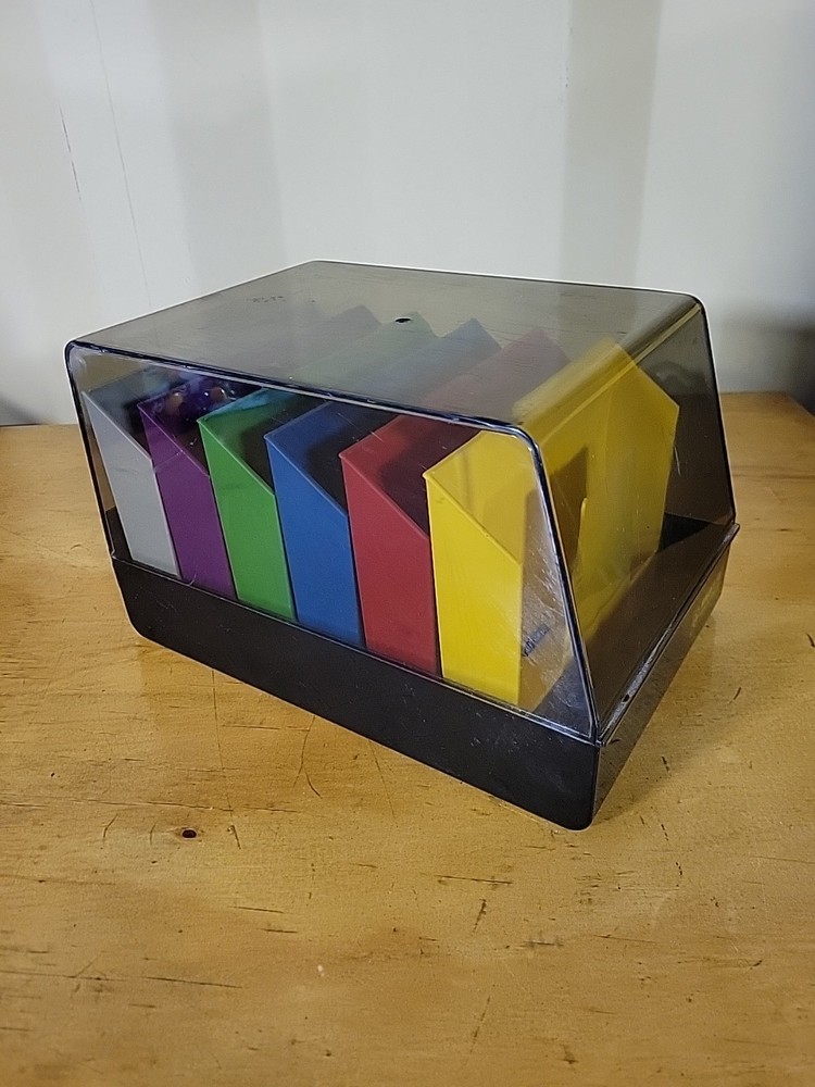 SRW Computer Components Co Minidex 60 Modular View File Floppy Storage Case