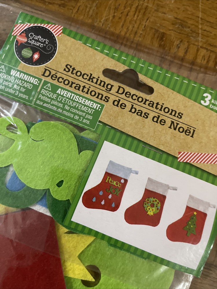 Crafters Square Stocking Decorations