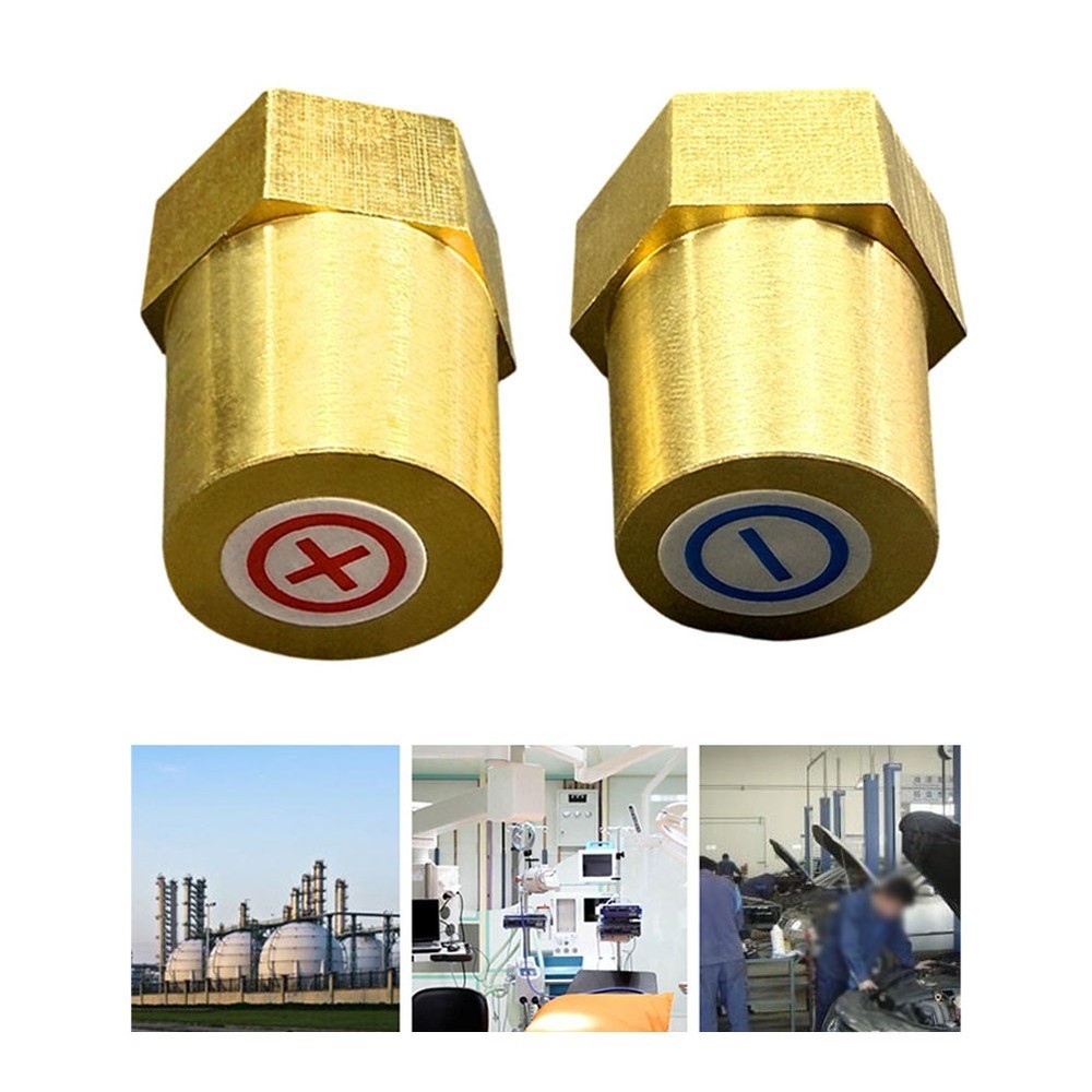Brass Automotive Battery Reducer Terminals 2PCS Wide Application Range