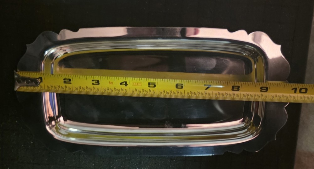 Two Silver Plated Serving Dishes