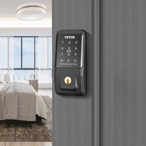 VEVOR Smart Lock Keyless Entry Door Lock with Bluetooth App Control IC Card