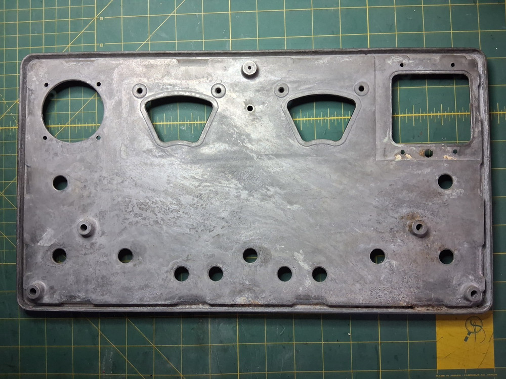 Hammarlund HQ-110 Receiver Faceplate, Used