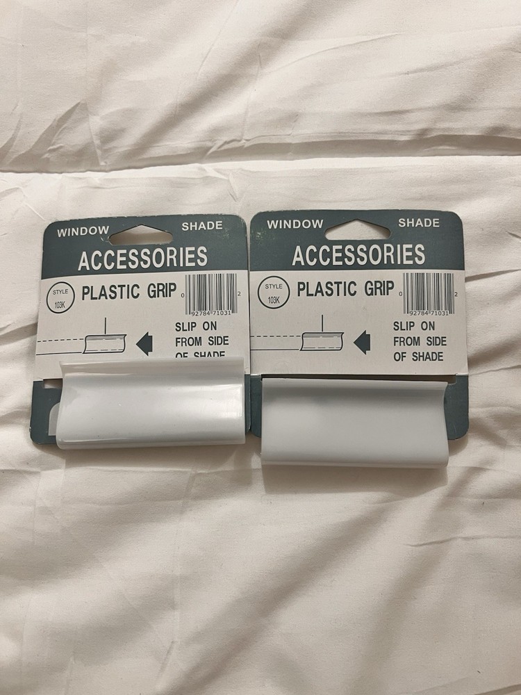 10 Pieces Shade Pulls for Roller Shades, Window Shade Pulls, White Roller Shade.