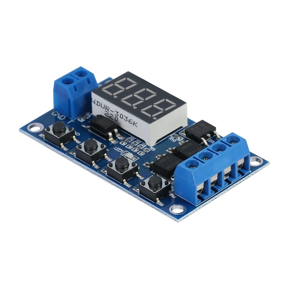 Time Relay, DC 5V-36V Trigger Cycle Delay Timer Switch Turn On/Off Relay Modu...