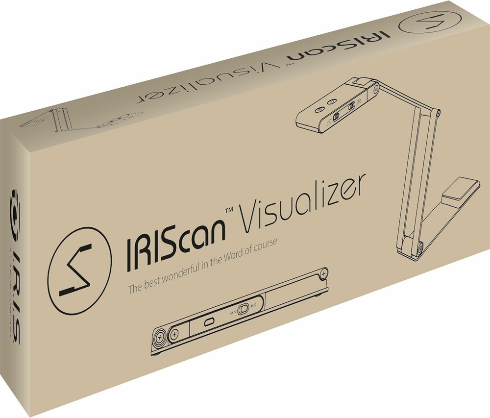 IRIScan Visualizer V7 4K Document Scanner and Webcam UHD 13MP 4-in-1 Visualizer