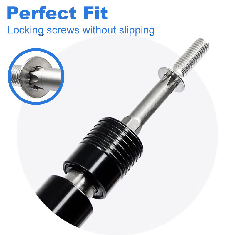 Security Torx Bit Set + Hex Key Allen Bit Set - For Power Drill & Impact Driver