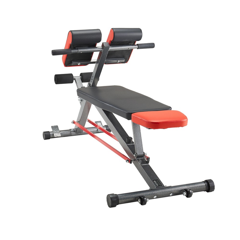 VEVOR Roman Chair Back Extension Hyperextension Bench Multi-Function Adjustable