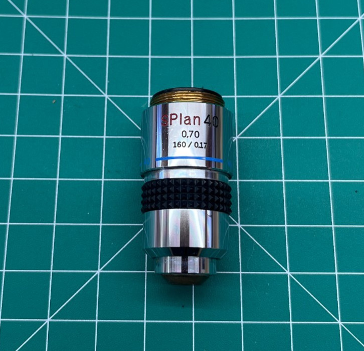 Olympus SPlan 40, 0.70 160 / 0.17 Microscope Objective