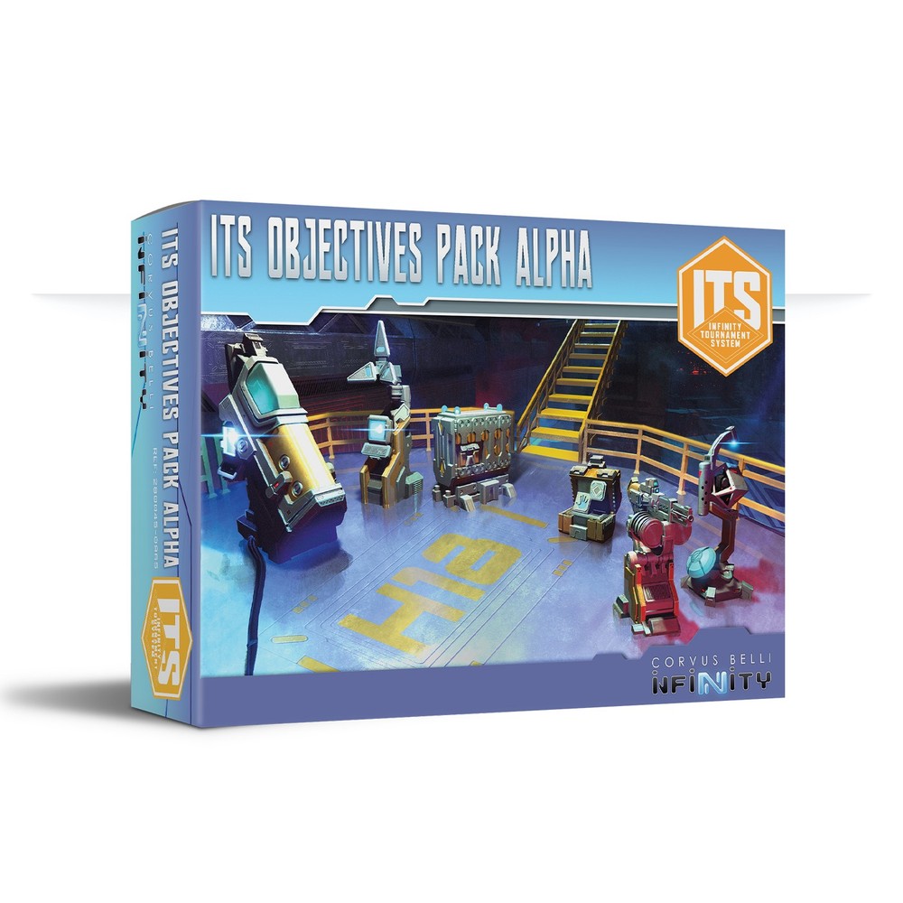 28mm ITS Objectives Pack Alpha - 18 Thermoplastic Game Elements & Supplies