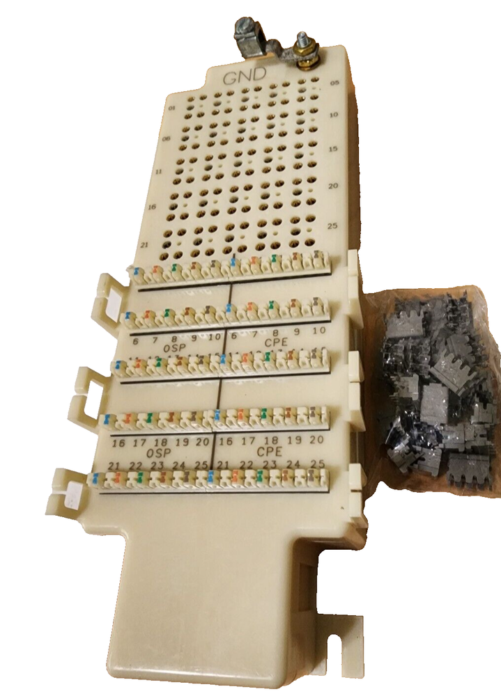 Lucent Technologies AVAYA 110ANA1 25 Pair Protector Block 110 Termination