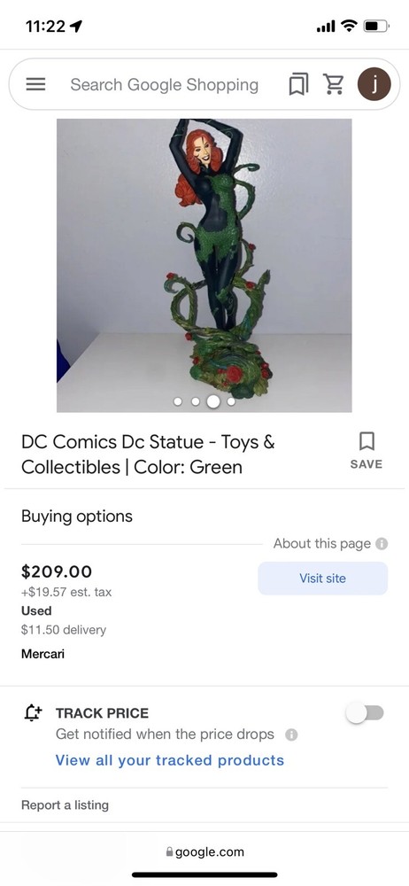 poison ivy statue - Batman