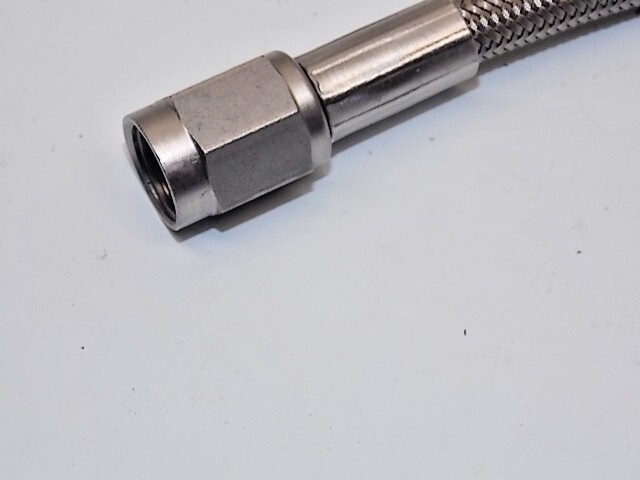 NEW 1) BMRS -3 Lt wt steel braided lines AN-3 female fittings Brembo 061725-21