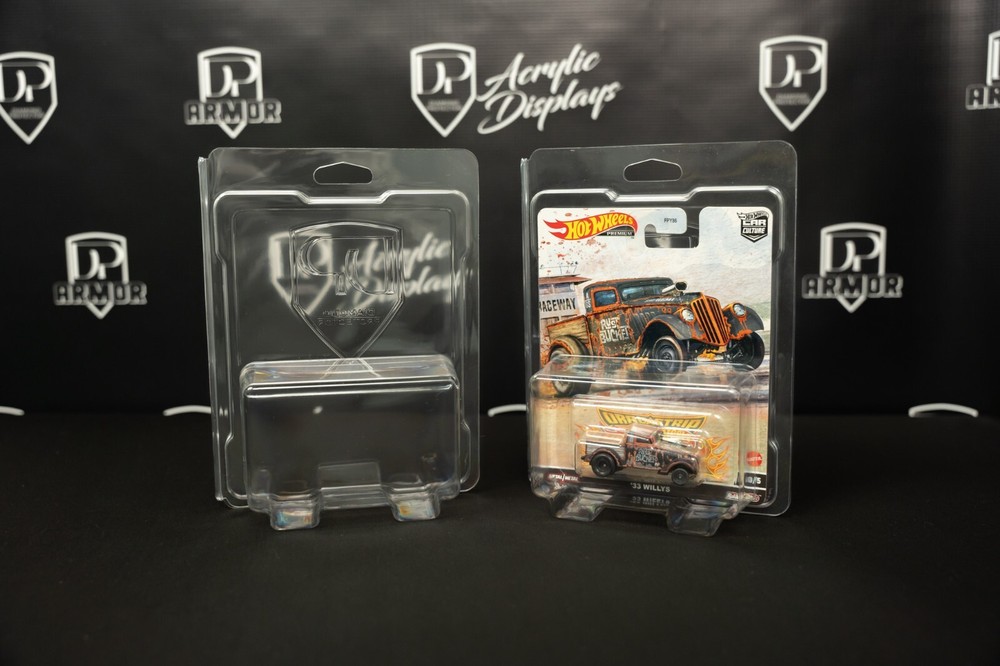 Diamond Protector 20 Pack Premium Diecast Case for Hot Wheels