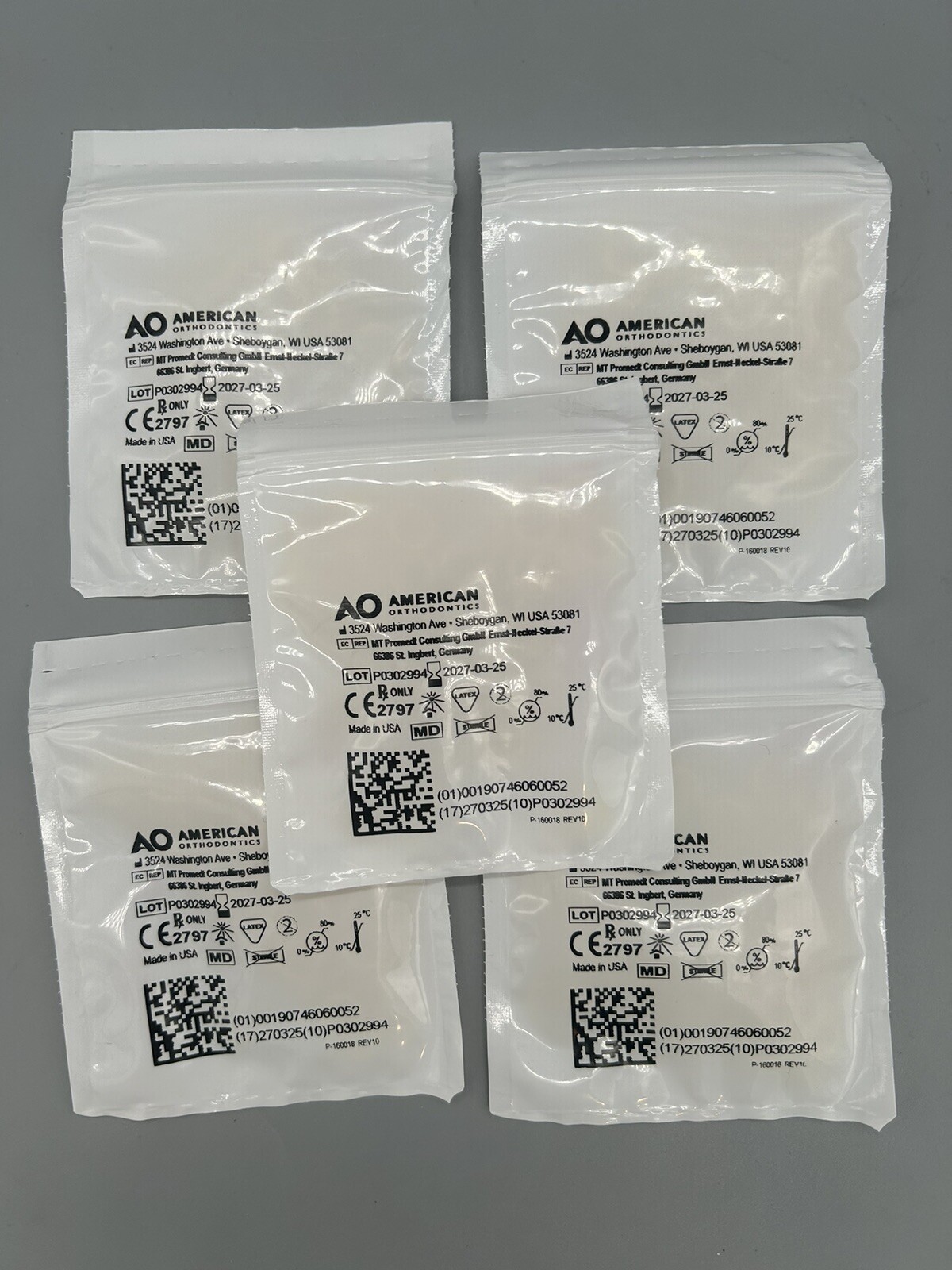 5 Stellar Sea Lion American Orthodontics Elastics Rubber Bands for Braces