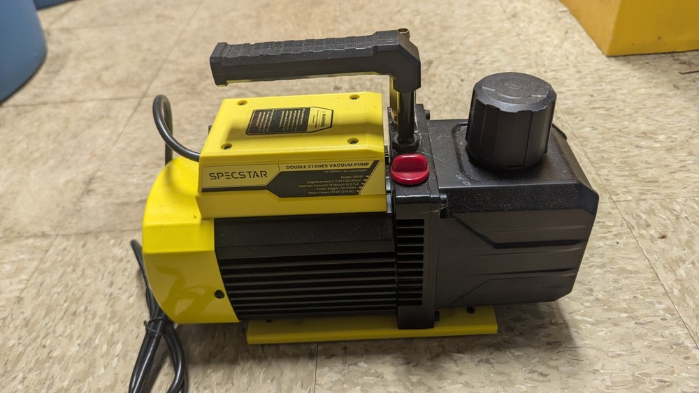 SPECSTAR 5CFM Two-Stage Rotary Vein Vaccum Pump