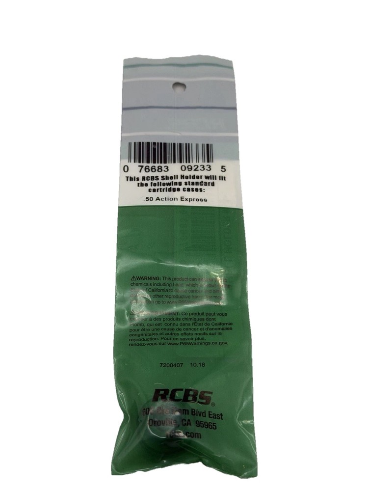RCBS #33/50 Action Express 9233 Shellholder Steel