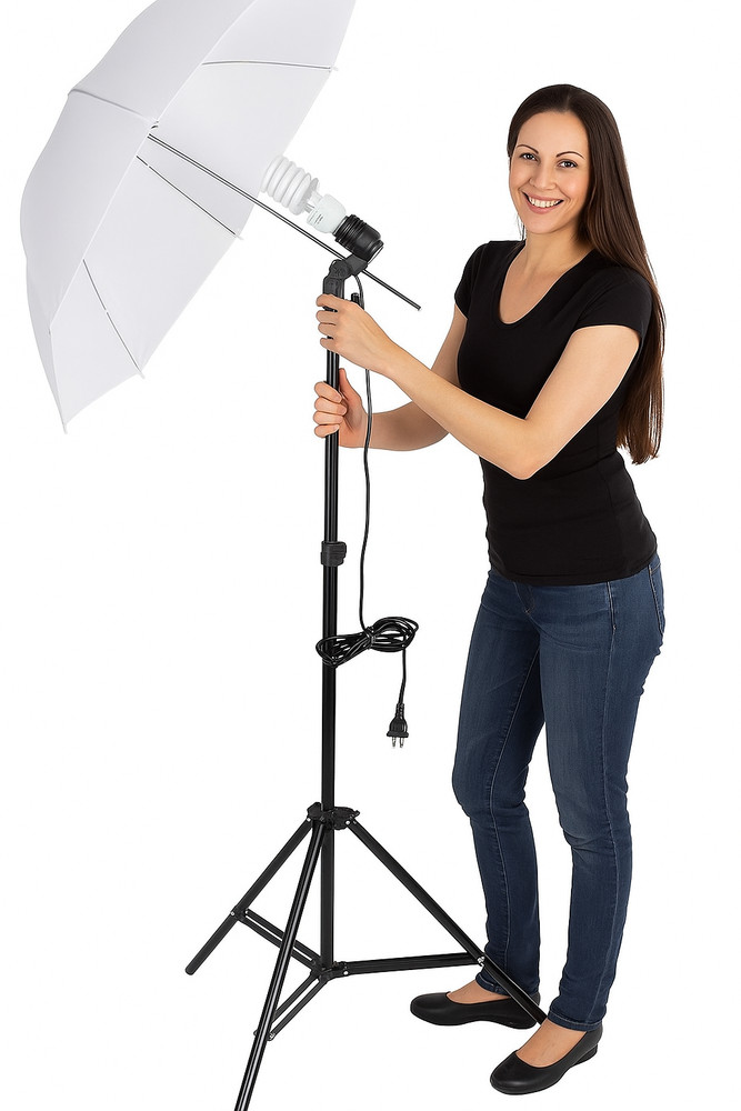 NEEWER 33" 83cm Studio Flash Translucent White Soft Umbrella