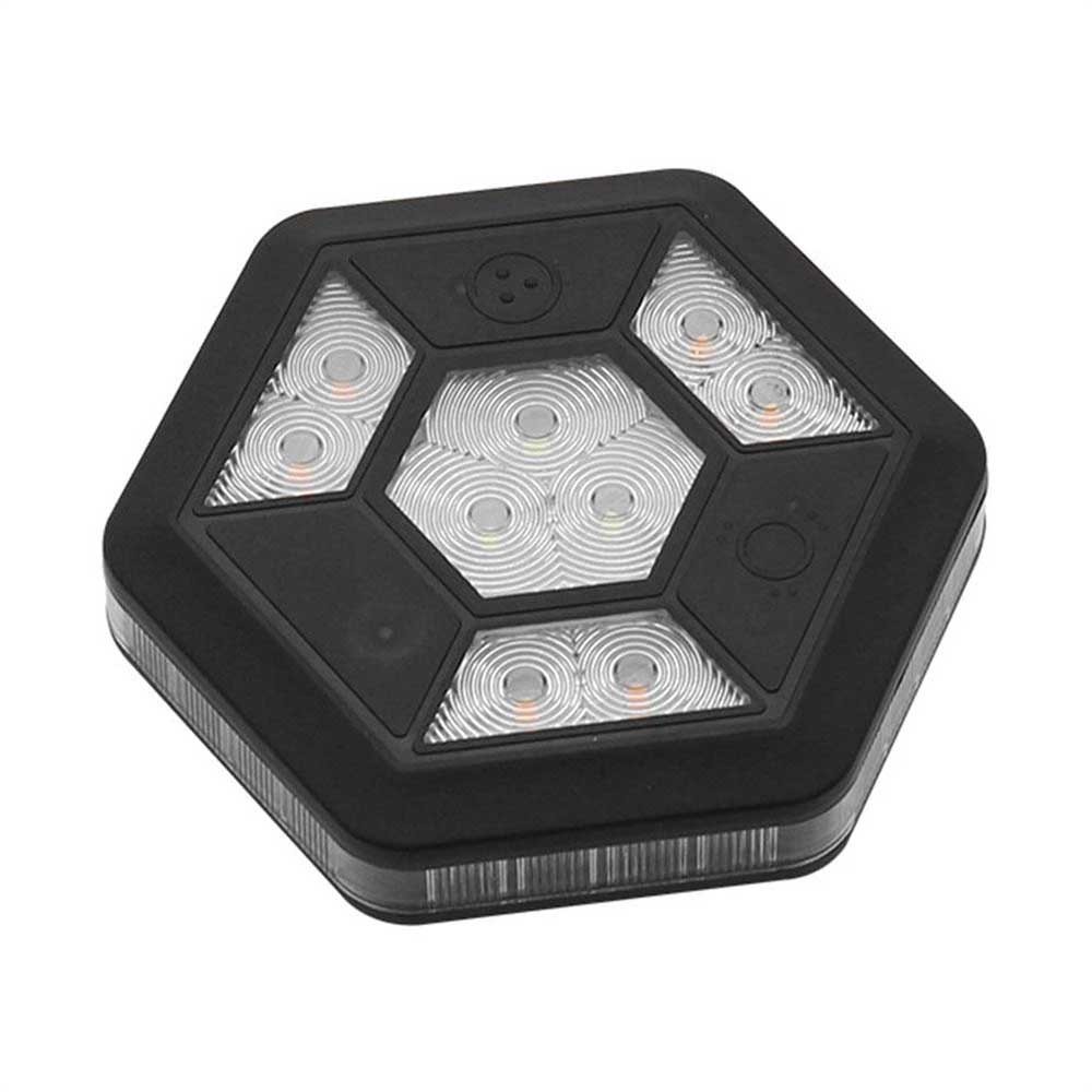 360° Rotating LED Magnetic Car Warning Light - Flashing