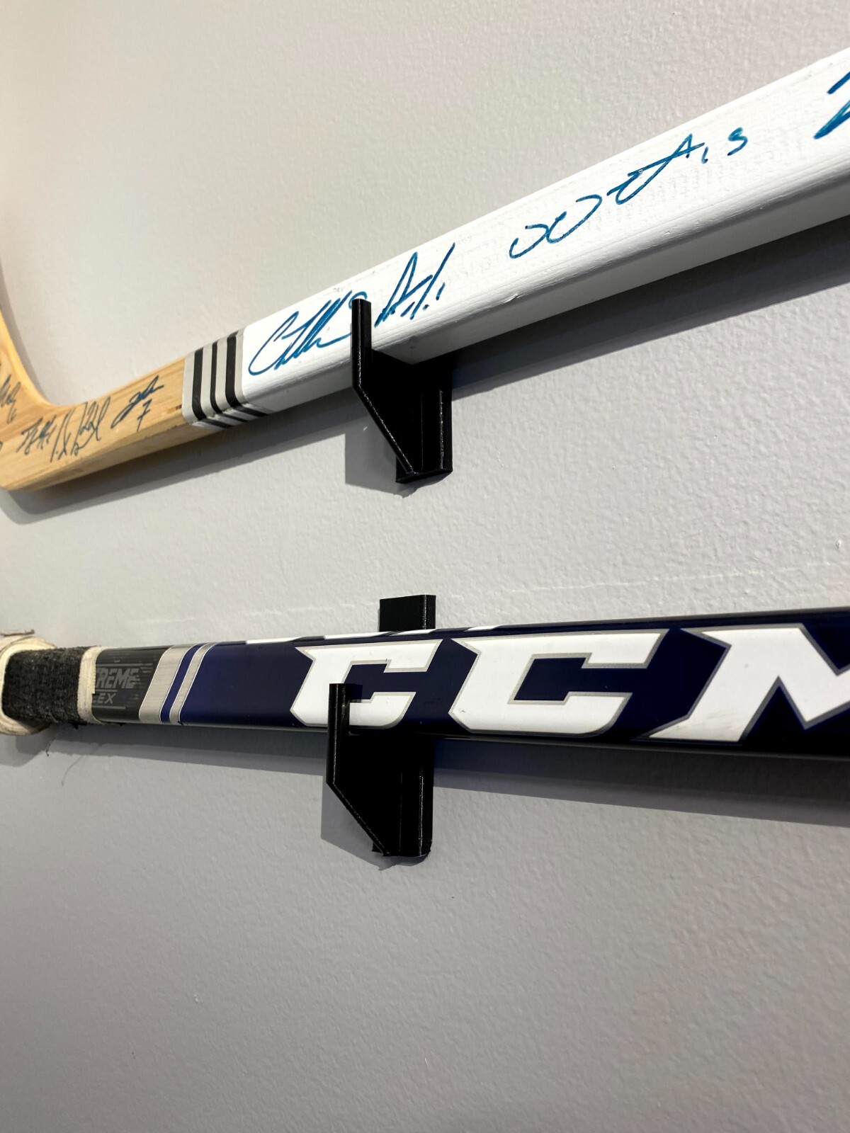 Hockey Skater Stick Wall Display Holder