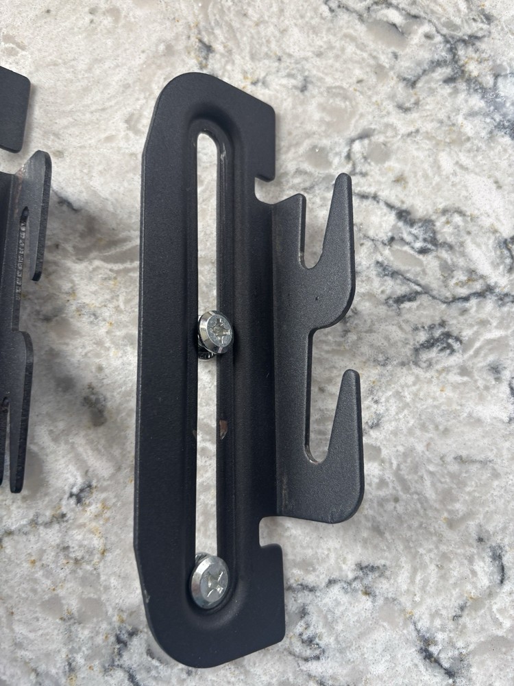 Headboard Adapter Brackets, Bed Frame Hooks, Brackets for Black
