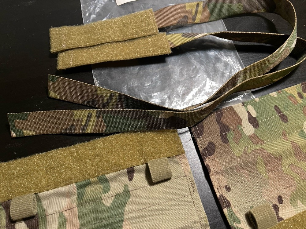 Crye Precision AVS Shoulder Strap Covers + Single Band Cummerbund Multicam Small