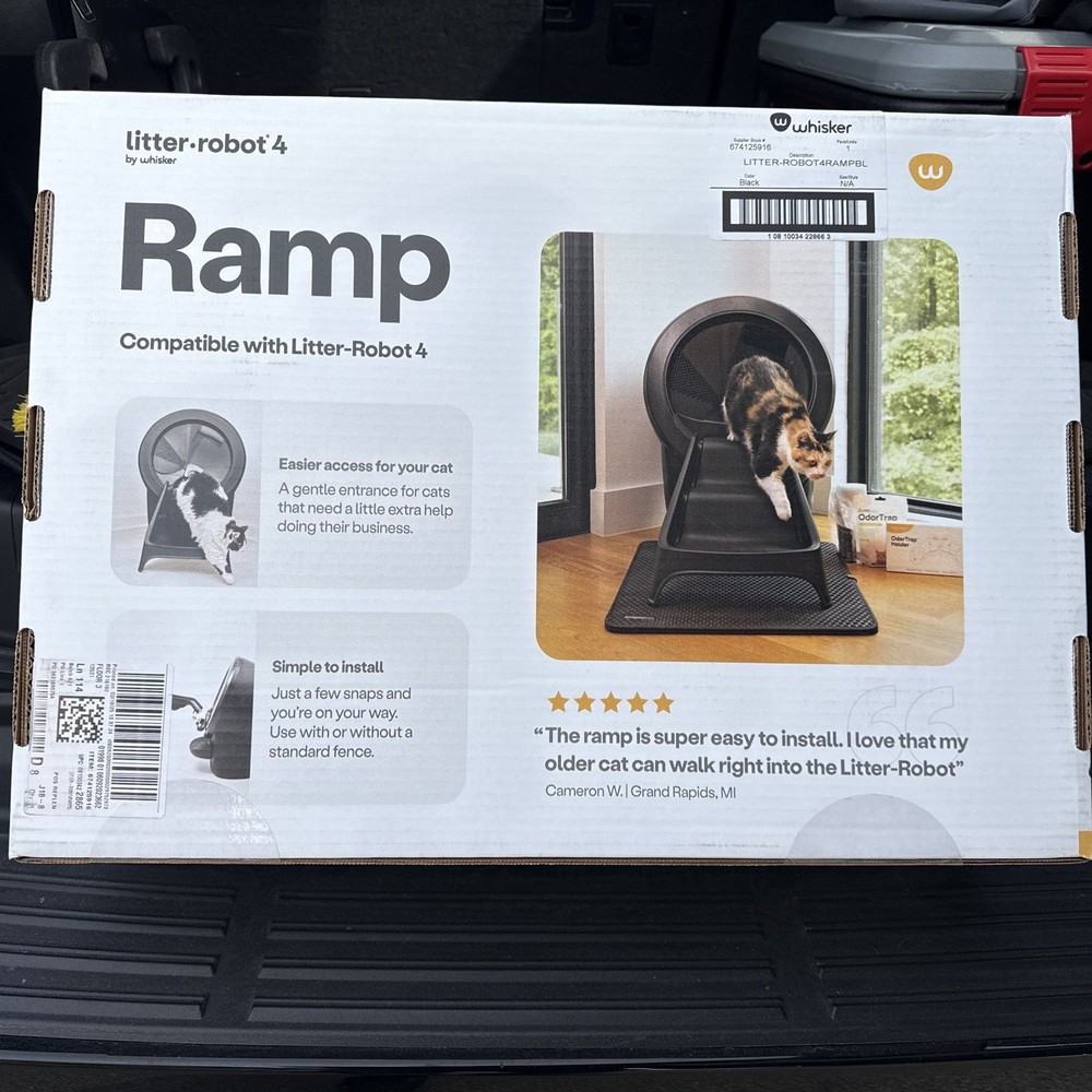 Whisker Litter-Robot 4 Ramp Black