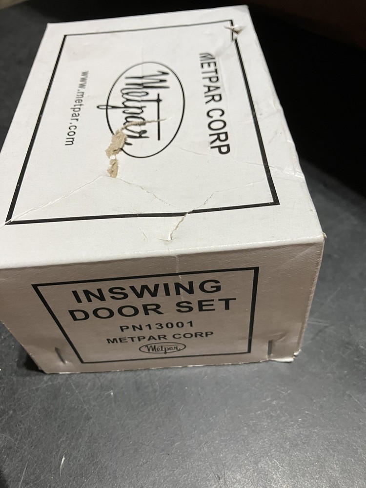 Metpar 13001 INSWING HINGE DOOR SET