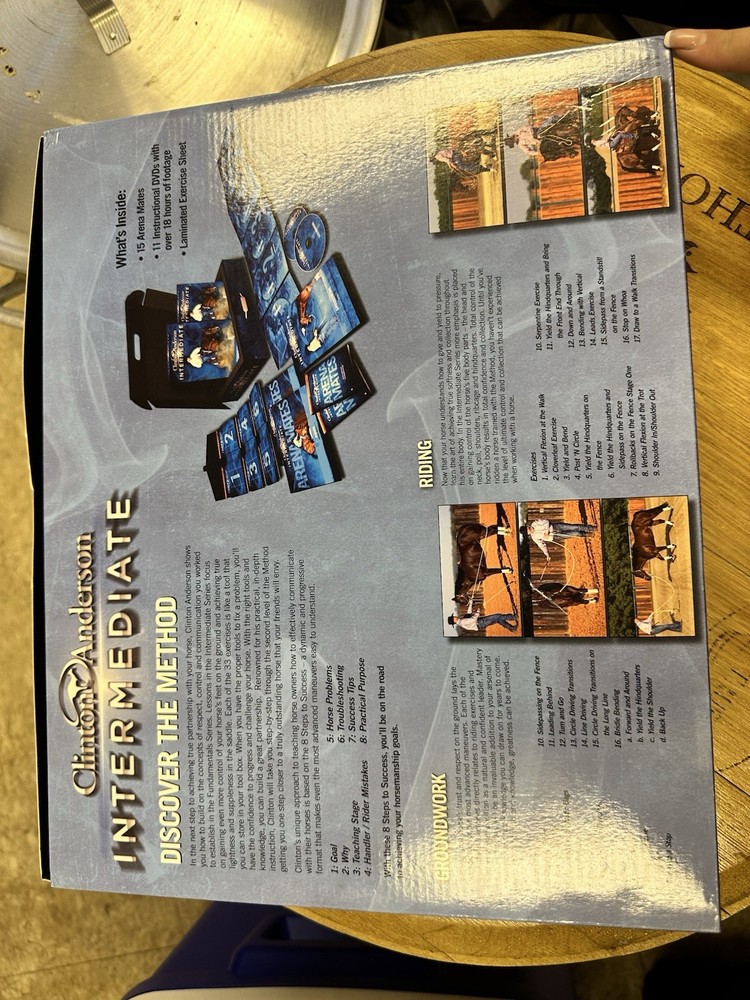 Clinton Anderson Fundamentals Horsemanship Program Complete Boxed Set