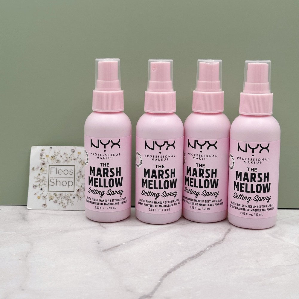 NYX  The Marsh Mellow Setting Spray 4-pack  (2.03 fl oz) -  Authentic