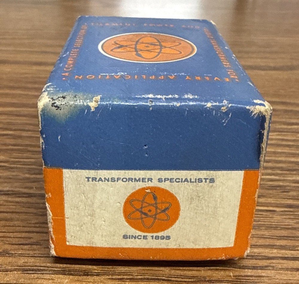 Vintage *NOS* Thordarson TR 68 Transistor Driver Transformer W/Original Box