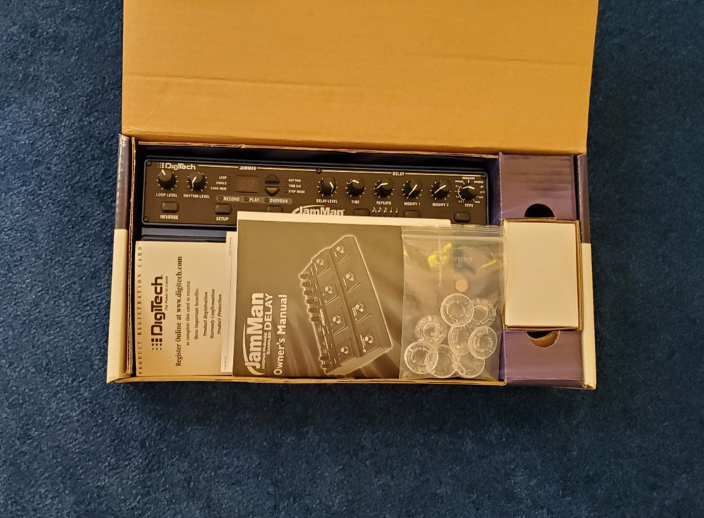 Digitech - JamMan Delay Looper - Original Hardwire USA made - open box